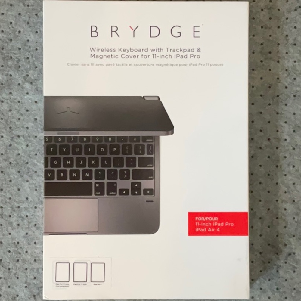 BRYDGE Wireless keyboard with trackpad & magnetic cover for 11-inch iPad Pro
